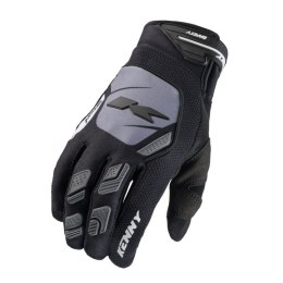 KENNY RACING RĘKAWICE CROSS/ENDURO MODEL SAFETY BLACK BLACK/GREY XL