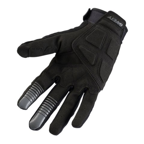 KENNY RACING RĘKAWICE CROSS/ENDURO MODEL SAFETY BLACK BLACK/GREY XXL KENNY RACING RĘKAWICE CROSS/ENDURO MODEL SAFETY BLACK BLACK/GREY XXL