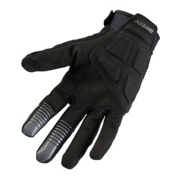 KENNY RACING RĘKAWICE CROSS/ENDURO MODEL SAFETY BLACK BLACK/GREY XS