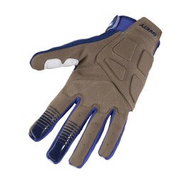 KENNY RACING RĘKAWICE CROSS/ENDURO MODEL SAFETY BLUE BLUE/WHITE XS