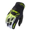 KENNY RACING RĘKAWICE CROSS/ENDURO SAFETY NEON YELLOW BLACK/ŻÓŁTY FLUO L