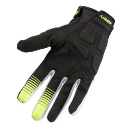 KENNY RACING RĘKAWICE CROSS/ENDURO SAFETY NEON YELLOW BLACK/ŻÓŁTY FLUO L