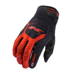 KENNY RACING RĘKAWICE CROSS/ENDURO MODEL SAFETY RED BLACK/RED XL