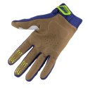 KENNY RACING RĘKAWICE CROSS/ENDURO MODEL TITANIUM NAVY BLUE/ŻÓŁTY FLUO XXXL