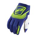 KENNY RACING RĘKAWICE CROSS/ENDURO MODEL TITANIUM NAVY BLUE/ŻÓŁTY FLUO S