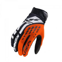 KENNY RACING RĘKAWICE CROSS/ENDURO MODEL TRACK ORANGE BLACK/ORANGE/WHITE L