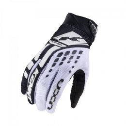 KENNY RACING RĘKAWICE CROSS/ENDURO MODEL TRACK WHITE/BLACK WHITE/BLACK S