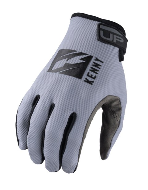 KENNY RACING RĘKAWICE CROSS/ENDURO MODEL UP GREY GREY/BLACK XXS