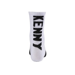 KENNY RACING SKARPETY KAKI KOLOR BIAŁY/CZARNY ROZMIAR 43/46