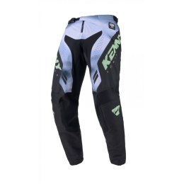 KENNY RACING SPODNIE CROSS/ENDURO FORCE FOG NEON GREEN BLACK/GREEN/WHITE 38