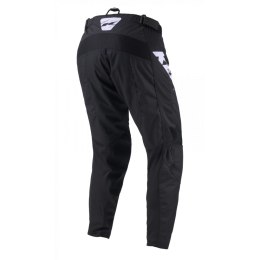 KENNY RACING SPODNIE CROSS/ENDURO MODEL FORCE SOLID BLACK BLACK/WHITE 30