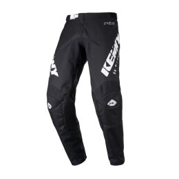 KENNY RACING SPODNIE CROSS/ENDURO TRACK FOCUS KID/JUNIOR RAW BLACK/WHITE 18