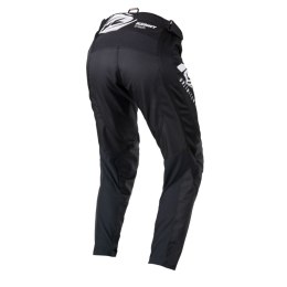 KENNY RACING SPODNIE CROSS/ENDURO TRACK FOCUS KID/JUNIOR RAW BLACK/WHITE 18