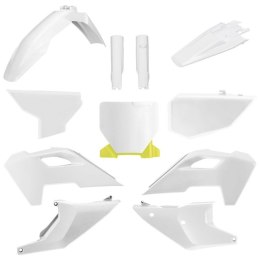 POLISPORT KPL PLASTIKÓW HUSQVARNA TC FC 23-25 W ZEST. TABLICA 8671700001 I OSŁONY AMORTYZARORÓW