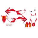 BIRD KPL NAKLEJEK HONDA CRF 250R 04-09, CRF 250X 04-21 REPLICA TEAM HRC