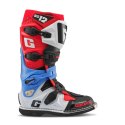 GAERNE BUTY CROSS/ENDURO MODEL SG-12 REALM RED/BLUE/WHITE/BLACK 46