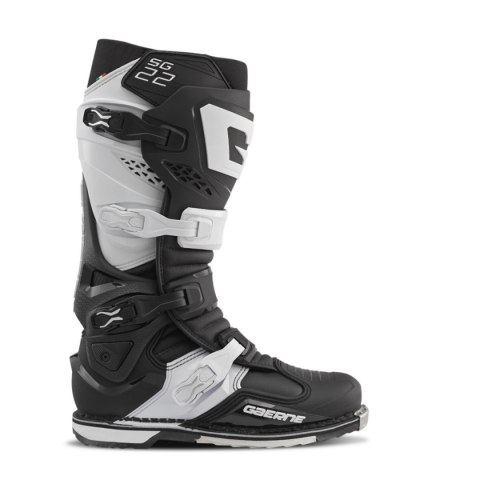 GAERNE BUTY CROSS/ENDURO MODEL SG-22 BLACK/WHITE BLACK/WHITE 44