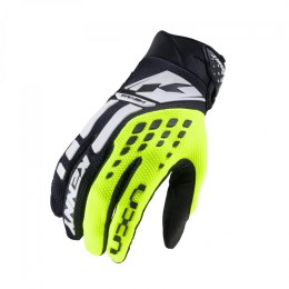 KENNY RACING RĘKAWICE CROSS ENDURO TRACK KID JUNIOR DZIECIĘCE NEON FLUO XXL