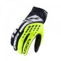 KENNY RACING RĘKAWICE CROSS ENDURO TRACK KID JUNIOR DZIECIĘCE NEON FLUO S