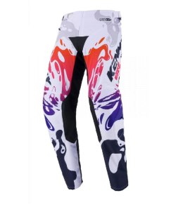 KENNY RACING SPODNIE CROSS/ENDURO PERFORMANCE FLUID WHITE/RED/BLACK 38