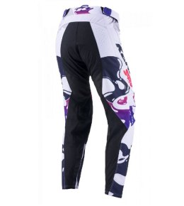 KENNY RACING SPODNIE CROSS/ENDURO PERFORMANCE FLUID WHITE/RED/BLACK 38