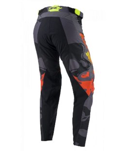 KENNY RACING SPODNIE CROSS/ENDURO PERFORMANCE STEEL GREY/BLACK/RED/ŻÓŁTY 30