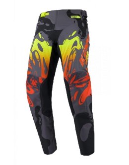 KENNY RACING SPODNIE CROSS/ENDURO PERFORMANCE STEEL GREY/BLACK/RED/ŻÓŁTY 32