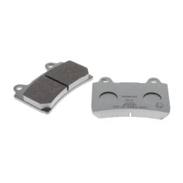 NISSIN KLOCKI HAMULCOWE KH123 PREMIUM SEMI-METALLIC SPIEK METALICZNY ECE R90 2P-228NS
