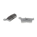 NISSIN KLOCKI HAMULCOWE KH131 PREMIUM SEMI-METALLIC SPIEK METALICZNY ECE R90 2P-219NS