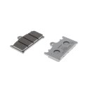 NISSIN KLOCKI HAMULCOWE KH158 PREMIUM SEMI-METALLIC SPIEK METALICZNY ECE R90 2P-214NS