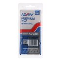 NISSIN KLOCKI HAMULCOWE KH187 PREMIUM SEMI-METALLIC SPIEK METALICZNY ECE R90 2P-203NS