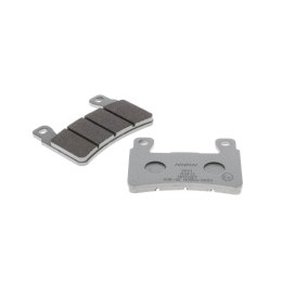NISSIN KLOCKI HAMULCOWE KH265 KH296 PREMIUM SEMI-METALLIC SPIEK METALICZNY ECE R90 2P-245NS