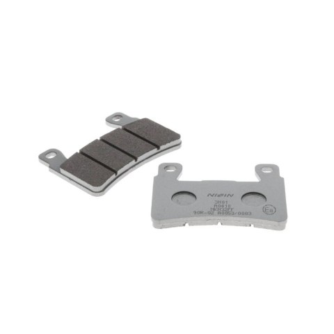 NISSIN KLOCKI HAMULCOWE KH265 KH296 PREMIUM SEMI-METALLIC SPIEK METALICZNY ECE R90 2P-245NS NISSIN KLOCKI HAMULCOWE KH265 KH296 PREMIUM SEMI-METALLIC SPIEK METALICZNY ECE R90 2P-245NS