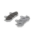 NISSIN KLOCKI HAMULCOWE KH69 PREMIUM SEMI-METALLIC SPIEK METALICZNY ECE R90 2P-201NS