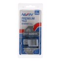 NISSIN KLOCKI HAMULCOWE KH69 PREMIUM SEMI-METALLIC SPIEK METALICZNY ECE R90 2P-201NS