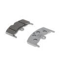 NISSIN KLOCKI HAMULCOWE KH80 PREMIUM SEMI-METALLIC SPIEK METALICZNY ECE R90 2P-222NS