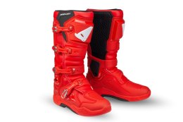 UFO BUTY XANDER CROSS / OFFROAD Z ZAWIASEM KOLOR CZERWONY ROZMIAR 46
